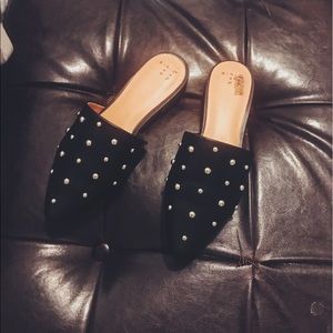 Studded mules